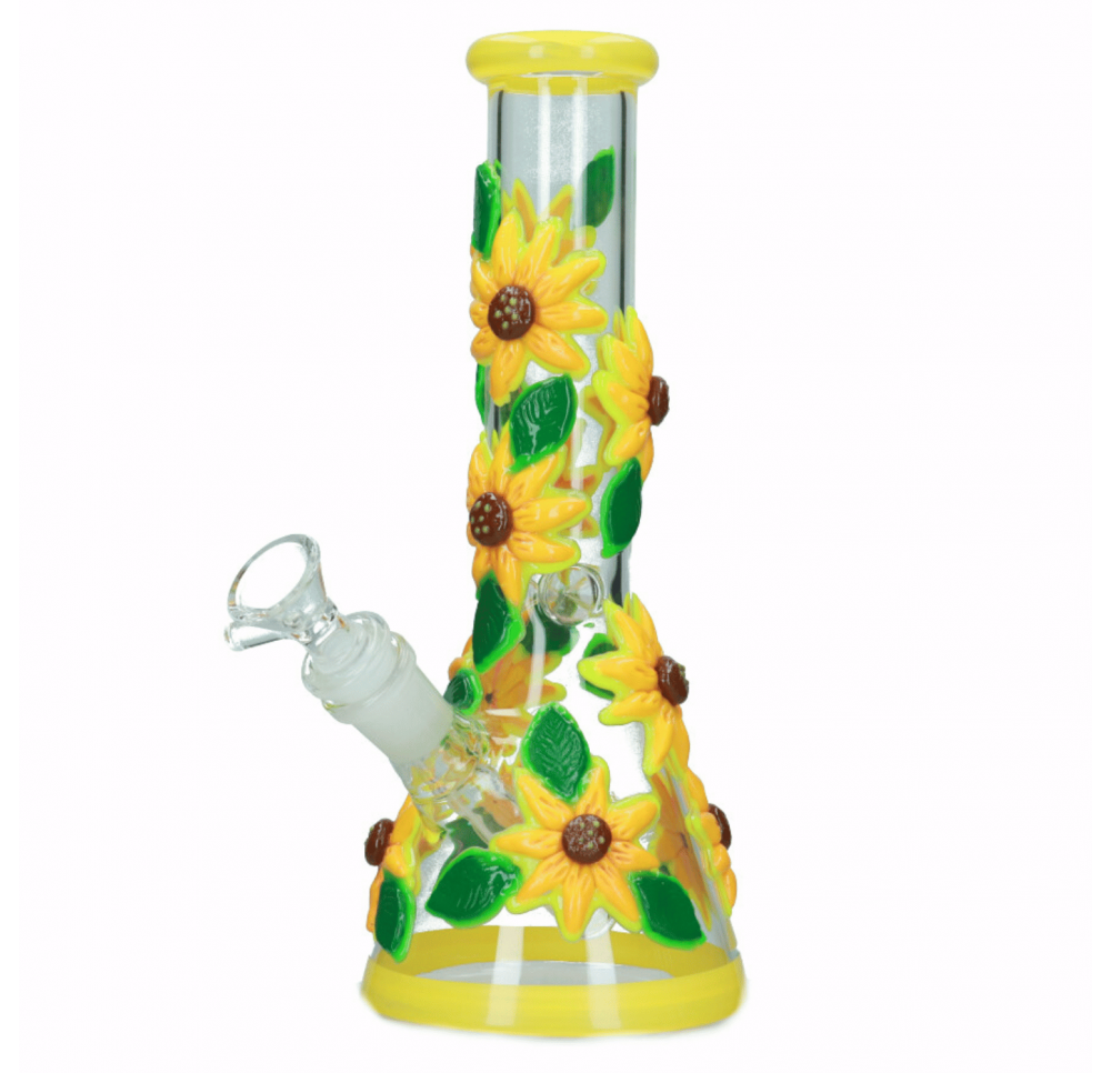 Bongo Szklane Sun Flower Power 23 cm / 5 mm